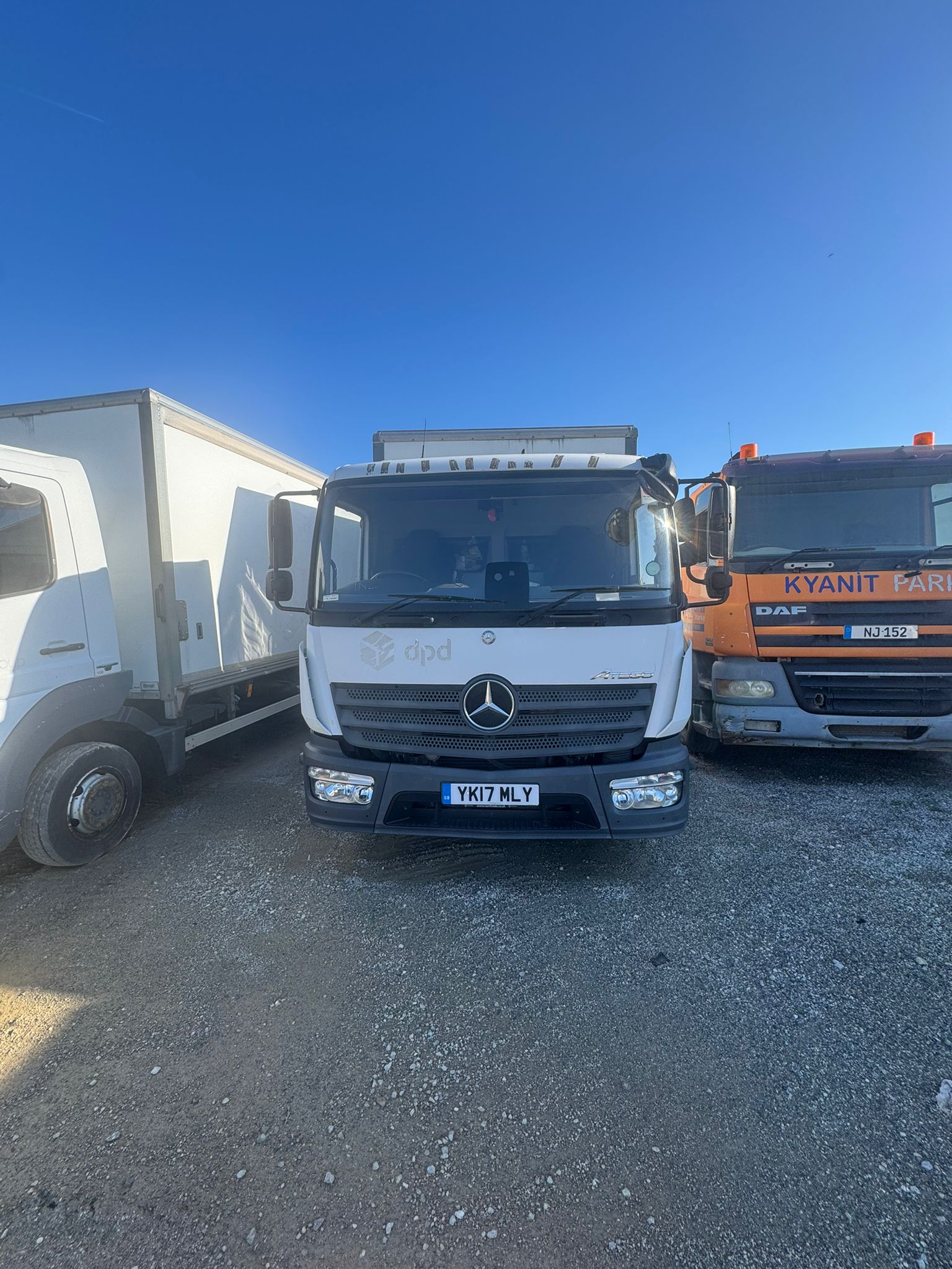 MERCEDES ATEGO BOX KAMYON